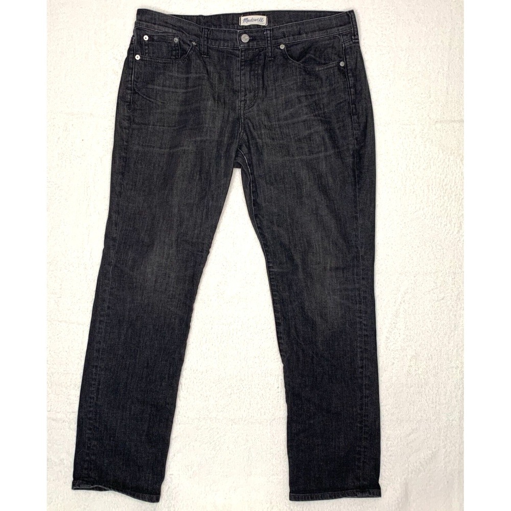 Madewell Skinny Stretch Jeans Womens Black SlimBoy Size 31